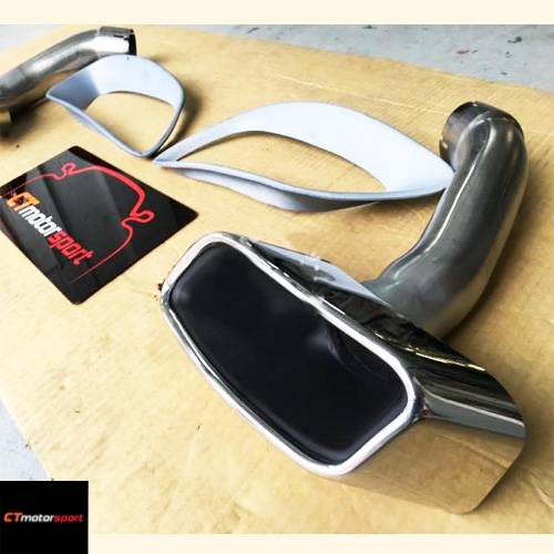 BMW E71 M Performance Tail Pipe with Tip Trim